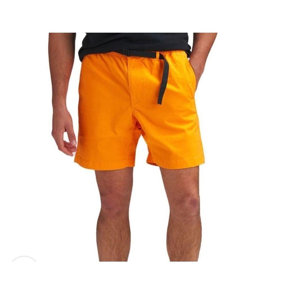 Stoic NWT Men's 2XL Venture Hiking Casual‎ Outdoor Shorts Bright Orange
